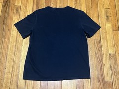 Lands’ End Seaworn Crew Traditional Fit T-Shirt Black Men’s M 38-40
