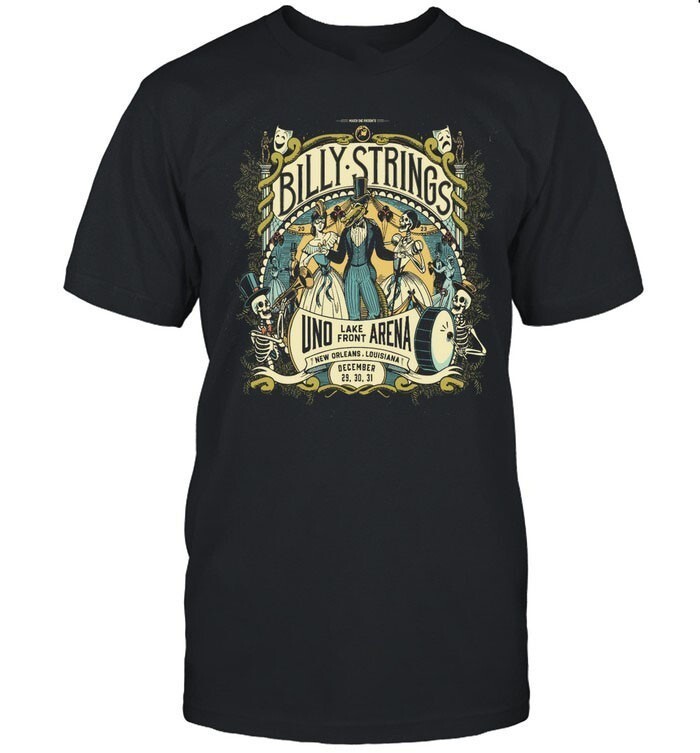 Billy Strings Band Black All Size T-Shirt Gift For Fan BT806