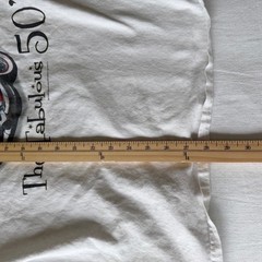 Chevrolet The Fabulous 50s T-Shirt XL White Bel Air Joe Blow Ts