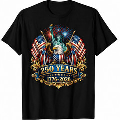 250th Anniversary USA 250 Year America Patriotic 4th of July T-Shirt