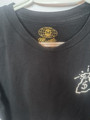 Muerte Money Bag Black T-Shirt Size Xl