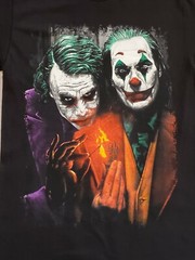NEW- Joker’s- Heath Ledger & Joaquin Phoenix – T-SHIRT