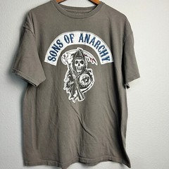 Sons of Anarchy Prospect Graphic T-Shirt Grim Reaper Crew Motorcycle TV Show XL