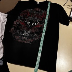 Dethklok Metalocalypse 2009 TV Promo Band World Tour Black T-Size Men’s Large