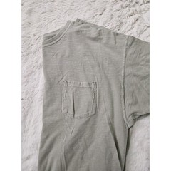 Hanes Green Pocket T-Shirt Crew Neck Casual Basic Tee Size XL/XG