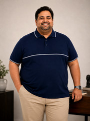 Polo T shirt for men cotton classic white,Blue oversize,Big Size 3xl,4xl,5xl,6xl