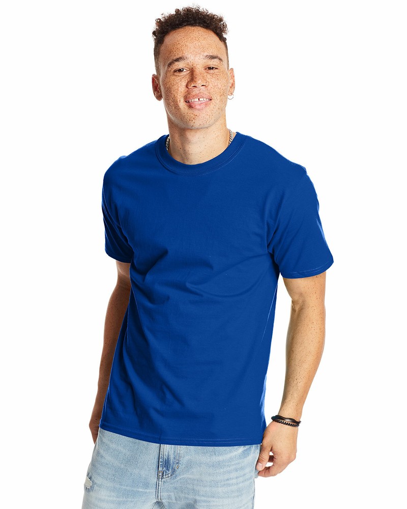 Hanes Men’s Unisex Beefy Tee 5180 (3XL)