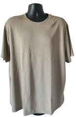 ATHLETIC WORKS Mens T-Shirt SIZE 3XL DriWorks Short Sleeve Taupe NEW WITH TAGS