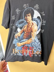 Vintage (The Roxx) – Bruce Lee The Dragon Single Stitch T-Shirt 1990s Size M