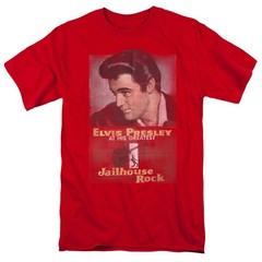 Elvis Presley Jailhouse Rock Poster Licensed Adult Unisex T-Shirt SM-3X