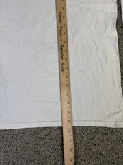 Reel Legends Shirt Mens Medium White Long Sleeve Graphic Tuna Fish Fishing Logo