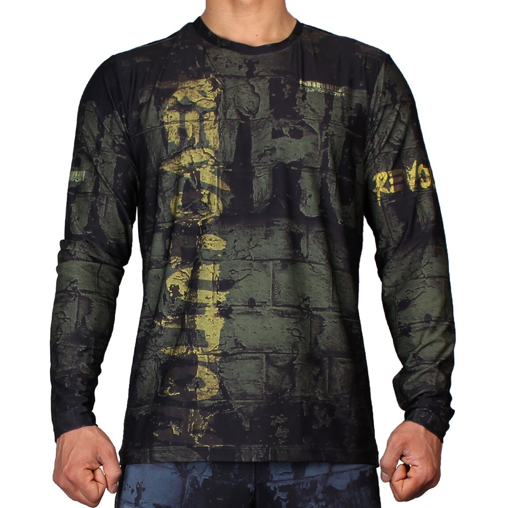 BTOPERFORM Long Sleeve T-shirt Performance Moisture-Wicking FR-163H REVOLUTION