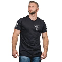 Nine Line Mens “Relentlessly Patriotic” American Drop Line T-Shirt