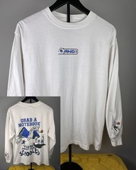 Vintage AND1 Shirt Youth XL Long Sleeve Trash Talk Basketball USA 90s 22”x26”