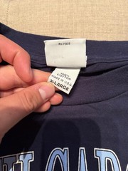 🏀 Vintage 90s Navy Blue UNC Chapel Hill North Carolina Tee