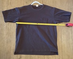 Bronson Mfg 9.8oz Cotton Classic Pocket T-Shirt Dark Gray XL