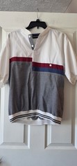 Men’s Pierre Cardin Sz Medium Polyester Cotton Blend Short Sleeve Pullover Shirt