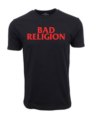 BAD RELIGION MENS CROSSBUSTER GRAPHIC T SHIRT