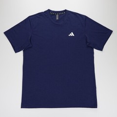 Adidas Men’s Breathable Crew Neck Short Sleeve Feel Ready Training Tee Blue L