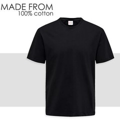 Mens 5 Pack Black T-shirt Short Sleeved Tee 100% Cotton Top Bundle S M L XL XXL