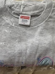 Supreme Electromagnetic Ash Grey Tee SS24 Size Large New sealed