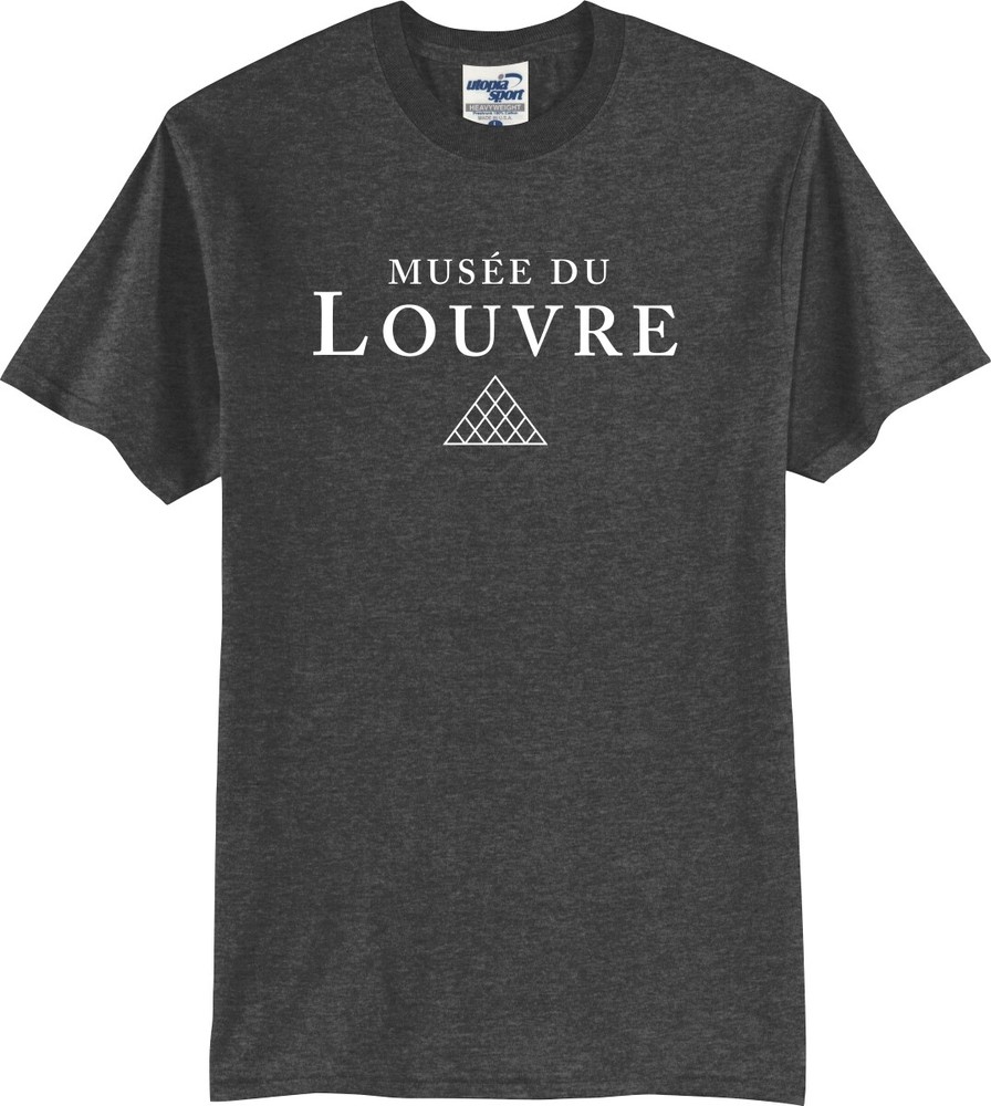 The Louvre Museum Paris France Unisex T-Shirt (S-5X)