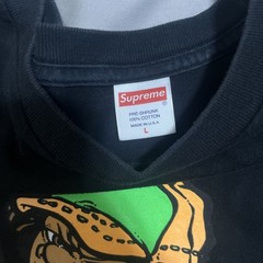 Supreme New York Molotov Kid Tee Black Shirt Men’s Size Large