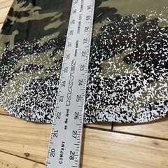 FOCUS Quality Wear T Shirt Mens M Shark Mouth Graphic Tee Camo Green Maxi Star M