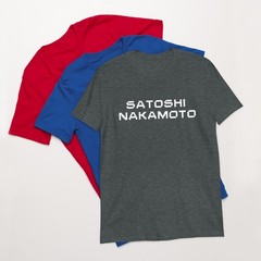 Bitcoin Satoshi Nakamoto Tee Trader Crypto T-Shirt