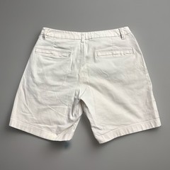 Lululemon Men’s Size L White ABC Chino Shorts Flat Front Cuffed Casual
