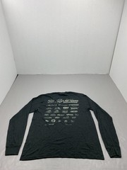 District Made Shirt Mens M Gray Thunder Valley Rally Graphic Tee Long Sleeve