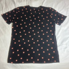 Nike Smiley Face All Over Print T Shirt Black AOP Logo Streetwear Mens Large