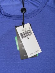 RLX Ralph Lauren Golf Performance T-Shirt Mens SMALL Blue Long Sleeve