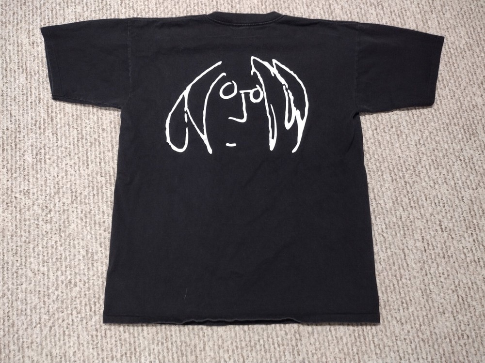 Vintage 80s 90s John Lennon Shirt Imagine XL Beatles Rock Band Tour Art Retro