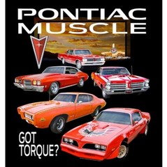 Joe Blow T’s Pontiac Muscle Got Torque? Men’s T-Shirt GTO Firebird Trans Am