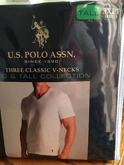 U.S. Polo Assn. Classic V-neck T-Shirt S M L XL XLT 2XLT 3XLT 4XLT