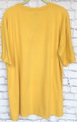 LOONEY TUNES Juniors T-Shirt That’s all Folks Graphic Yellow Size XL(15/17) EUC