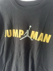 Jordan Men’s Black Jumpman Graphic Logo Crew Neck Short Sleeve T-Shirt 2XL