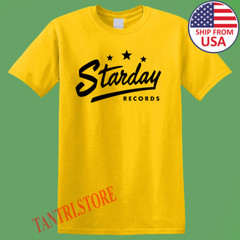Starday Records Men’s Daisy Yellow Size S to 3XL