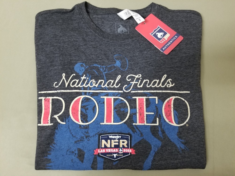 New Wrangler Pro Rodeo NFR Mens S/S T-Shirt.