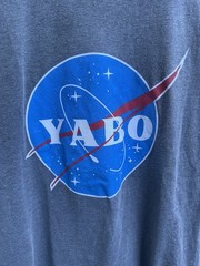 Barstool Sports Mens Yabo Baseball Blue Red White Gray TShirt Top Cotton Blend L