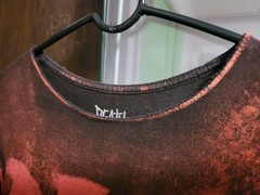 Deathwish Skateboards Shirt Red Dye Blood Stains S *VERY RARE* (Collar Cut Off)