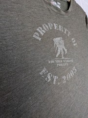 Under Armour Freedom Wounded Warrior Project Shirt Mens Small Gray Spots Rread*
