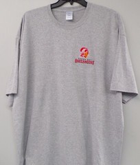 NFL Tampa Bay Buccaneers Old Logo Embroidered T-Shirt S-6XL, LT-4XLT New