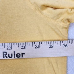 Miramax Pulp Fiction Long Sleeve Shirt Mens 2XL Yellow Movie Graphic Tee NEW