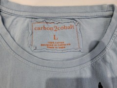 carbon 2 cobalt Festival Candle Lamp T-shirt Size Large