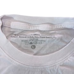 Bacardi T-Shirt Mens Large White Sigue Tu Ritmo Tropical Palm Graphic