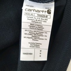 NWT Carhartt MEDIUM Relaxed Fit Heavyweight L/S Henley Pocket Thermal Shirt Navy