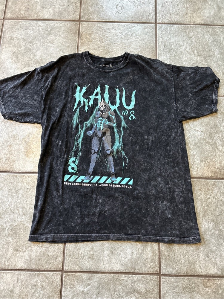 Kaiju No 8 Graphic T Shirt Size Large Anime Manga 100% Cotton
