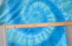 Vintage Liquid Blue The Beatles Yellow Submarine 2004 T-Shirt Tie Dye XXL 2XL